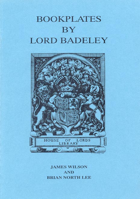 Cover of Bookplates by Lord Badeley