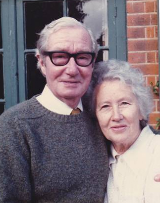 Arthur and Babs Dorling, taken at their Woodford Green house in the late 1970s