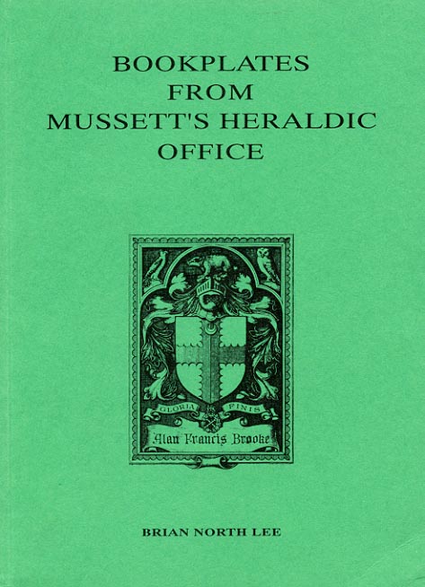 Cover of Bookplates from Mussett's Heraldic Office